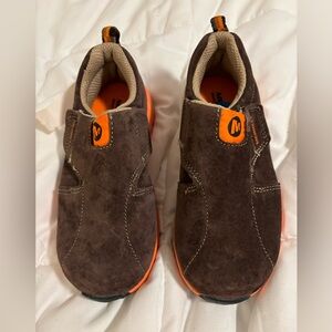 Toddler boys 10 Merrell Velcro closure active shoes in brown